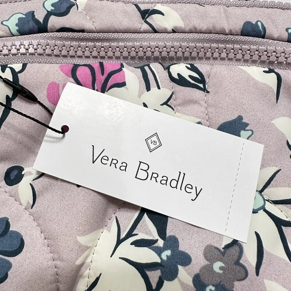 Vera Bradley Featherweight Belt Bag Fresh‎ Cut Floral Lavender NWT Stoller Waist